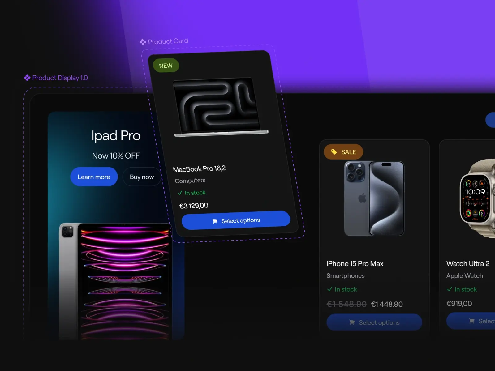 UI disain — pilt 1